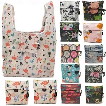 1 Gabalas Peties Shopper Bags 18 Stilių Tumblr Grafinis Ponios Pirkinių Krepšys Rankinės Audinio Canvas Tote Maišai Moterų Ekologinio Daugkartinio Naudojimo