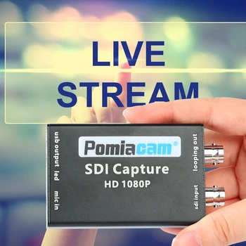 1080P SDI Į USB Video Capture Card uv-C SDI Įvestis ir USB Išėjimas Į Kompiuterį Plug-and-play 