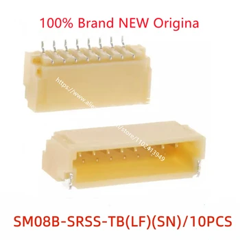 10VNT/DAUG DĻSV jungtis SM08B-SRSS-TB(LF)(SN) 8PIN kištukas 1,0 mm tarpai yra sandėlyje.