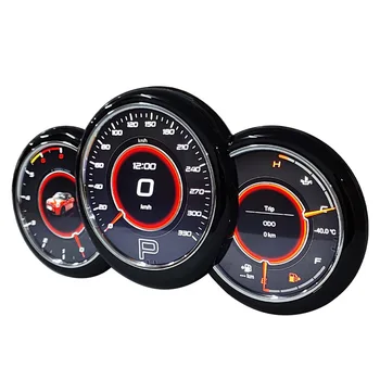 12 Colių LCD Ekranu Milemeter BMW MINI 2014 m. - 2023 Automobilio Prietaisų skydelis Skaitmeninis Prietaisų skydelis Spidometras Linux Sistema