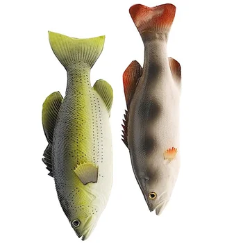 2 Vnt Dirbtinės Žuvys Vaikų Žaislai Mažiems Apdailos Ornamentu Pu Modelis, Modeliavimas Statulėlės Imituojamas