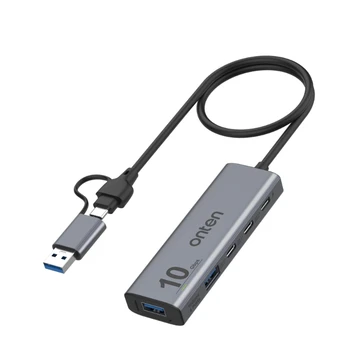5 Prievadų USB C Hub – 10Gbps USB Šakotuvą už Nešiojamojo kompiuterio, USB Hub Multiport Adapteris TypeC