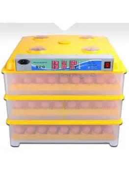 56/98/294 Kiaušiniai Inkubatoriaus Visiškai Automatinius Inkubatorius Multi-naudoti Inkubatoriuose su Dviguba Galia Ultragarsinis Drėkinimo 220V/12V