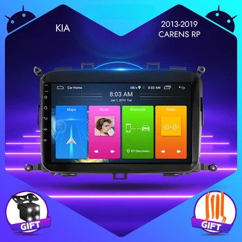 Android 10.0 9.0-colių jutiklinis ekranas automobilio audio stereo grotuvo Kia Carens RP 2013-2019