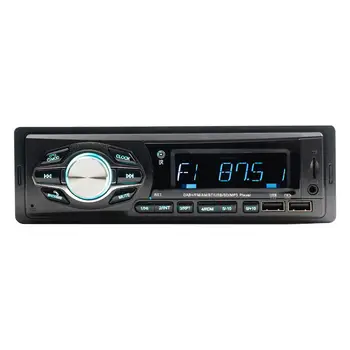 Automobilis Stereo-Single-Din Radijo ryšio Sistemos Stereo Automobiliai LCD Vieną DIN Car Stereo Imtuvas Su 