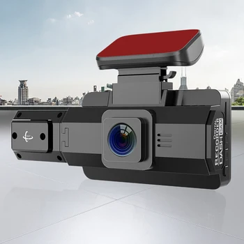 Brūkšnys Cam Priekinio ir Galinio vaizdo Kamera 170 Laipsnių Plataus Kampo Transporto priemonių Įrašymo 1296P Naktinio Matymo Auto Vaizdo Kamera, skirta Filmuoti Parkas