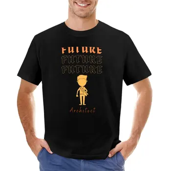 Būsimas Architektas T-Shirt negabaritinių marškinėliai custom t shirts, juoda t marškinėliai t marškinėliai vyrams pack