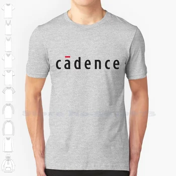 Cadence Logotipas Atsitiktinis Streetwear Spausdinimo Logo T Shirt Grafikos 100% Medvilnė Tee