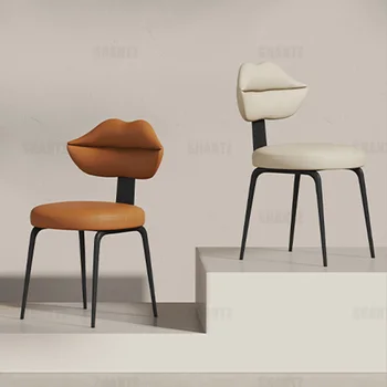 Dizainas Atlošas Šiaurės Valgomojo Kėdės Akcentas Platforma Kavinė Vestuvių Valgomojo Kėdės Dekoratyvinis Silla Comedor Namas Baldai YX50DC