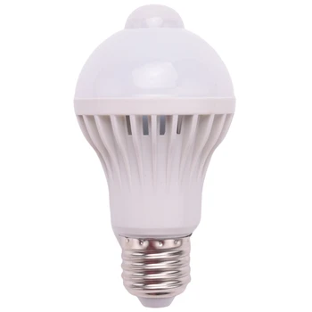 E27 Led Lemputės, Šviesos, Judesio Jutiklis Šviesos diodų (LED) PIR Judesio Jutiklis Lempos Pasaulyje Lemputės Šviesos Lempos