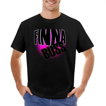 Finna Buss tekstas marškinėliai T-Shirt individualų t marškiniai trumpomis rankovėmis marškinėliai vyras mens grafinis t-shirts didelis ir aukštas,