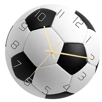 Futbolo Sieniniai Laikrodžiai, Miegamieji - Lauko Laikrodžiai Patio Kambarį Dekoro Ne Pažymint Sieniniai Laikrodžiai Valdomas Dekoratyvinis