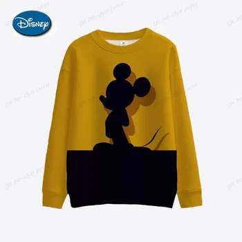 Harajuku Puloveriai Streetwear Disney Mickey Minnie Spausdinti Animaciją Y2k Moterims Palaidinės Rudenį Streetwear Moterims Palaidinės