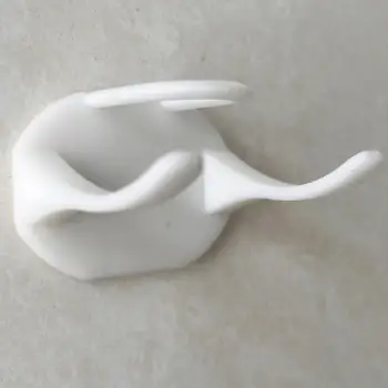 Hat Kablys Kambario Dekoro Plastiko Džiovykla Organizatorius Saugojimo Skrybėlių Kabyklos Minimalistinė Balta, Durų Sienos Hat Rack Žemo profilio Dizainas