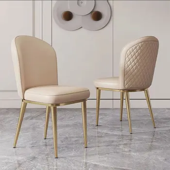 Kaklo Pagalvė Kėdės Valgomojo Modernus Poilsio Prabangi Kėdė Minimalistinio Baro Kėdės Articulos Parael Hogar Kambarį Apdaila