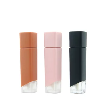 Lūpų Glazūra Vamzdis Tuščias Butelis Plastikinių PET 5ML 30/50Pcs Rausva Juoda Ruda Daugkartiniai Kosmetikos Pakuotės Lūpų Blizgesys Vamzdis Konteineriai
