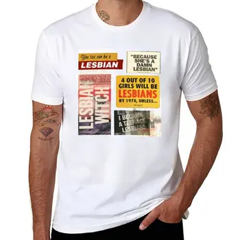 Naujas Lesbiečių Propagandos T-Shirt vasaros viršūnes juokinga t shirts custom t shirts grafinis t marškinėliai t shirt mens