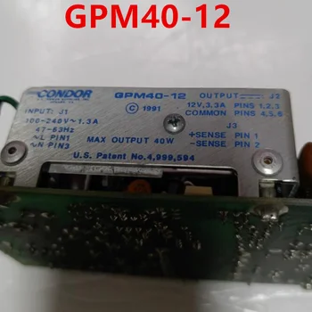 Originalus 90% Naujų Perjungimo Nauja elektros Energijos Tiekimo CONDOR 40W impulsinis Maitinimo Adapteris GPM40-12