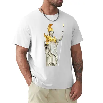 Pallas Atėnė replika statula Austra Parlamento T-Shirts vyras custom t shirts mens T-Shirts anime