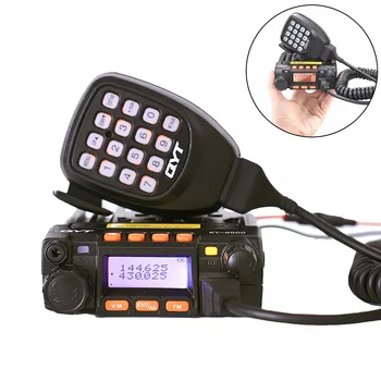 QYT KT-8900 Judriojo Radijo 25W Dual Band dvikrypčio Radijo ryšio Mini Automobilių Radijas, Mobilus Transiveris VHF UHF Anytone Bazinė Stotis