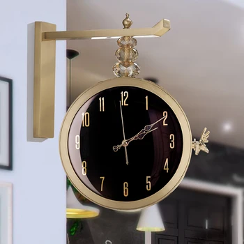 Ramioje Dvipusis Sieninis Laikrodis, Baterija Estetinės Facom Prabangus Laikrodis Skaitmeninis Apdailos Adesivi Da Parete Šiuolaikinių Namų Puošybai