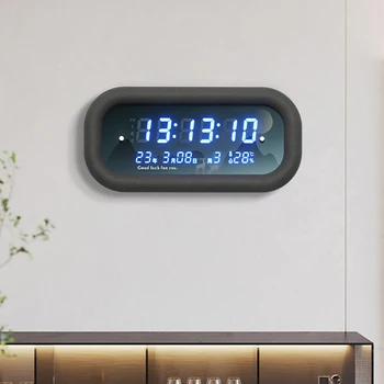 Temperatūra Tiksli Skaitmeninis Laikrodis, Baterija Kalendorius Raštinė Mados Skaitmeninis Laikrodis Šiuolaikinės Vaizdinės Reklamos Mielas Siųsti Kambarį Apdaila