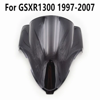 Už GSXR1300 Vėjo Deflectore Priekinio stiklo Juoda Skaidri Tinka GSXR 1300 1997-2000-2001-2002-2003-2004-2005-2006-2007 priekinio Stiklo