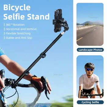 Vamson Mobiliojo Telefono Žirgais Nuoma Teleskopiniai Monopodzie Dviračių Selfie Stick Insta360 
